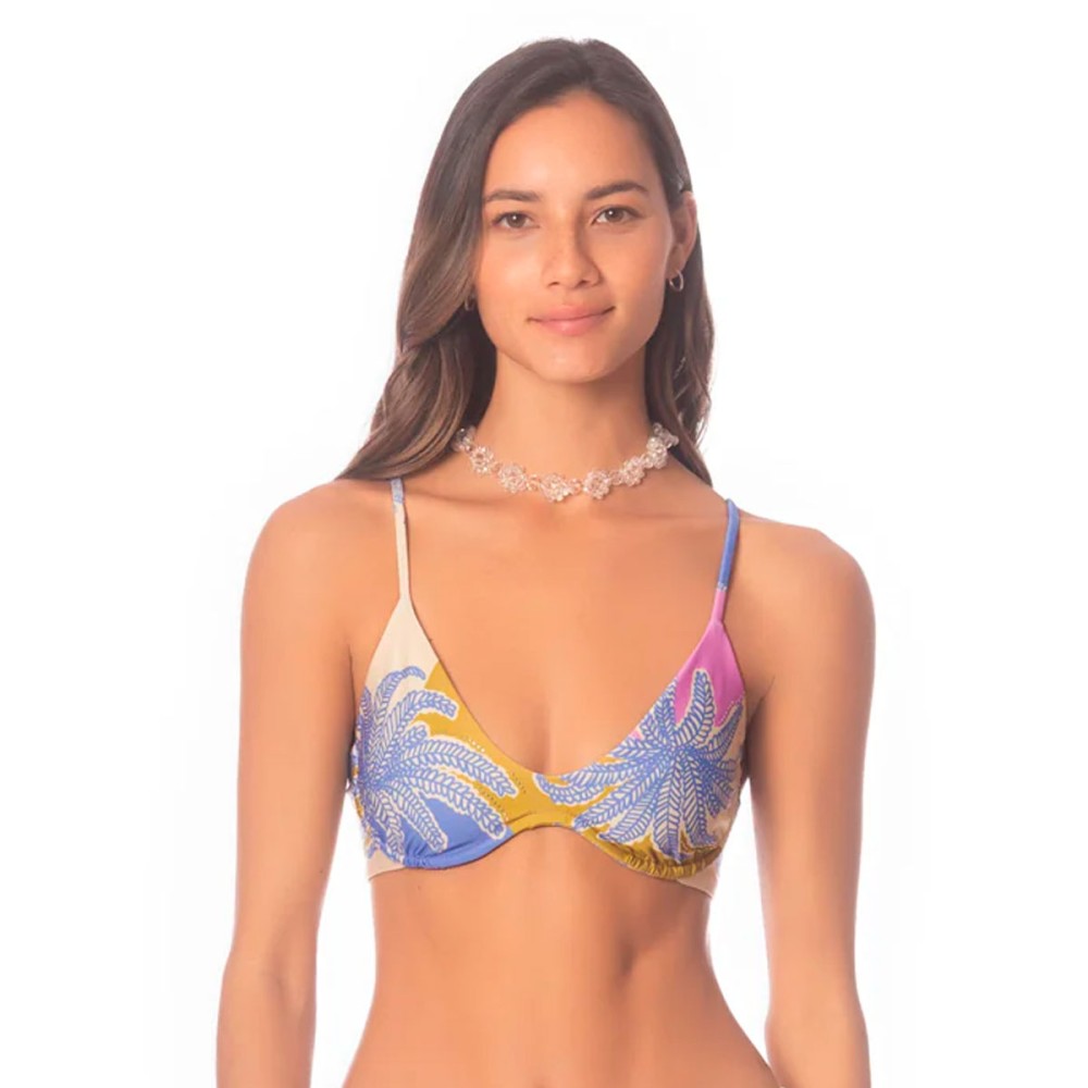 Top Bikini Periwinkle Palms Irene