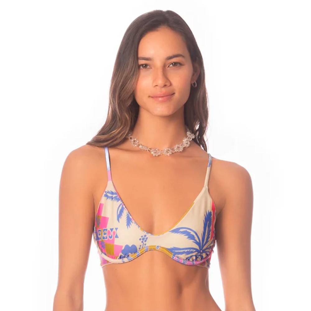 Top Bikini Periwinkle Palms Irene