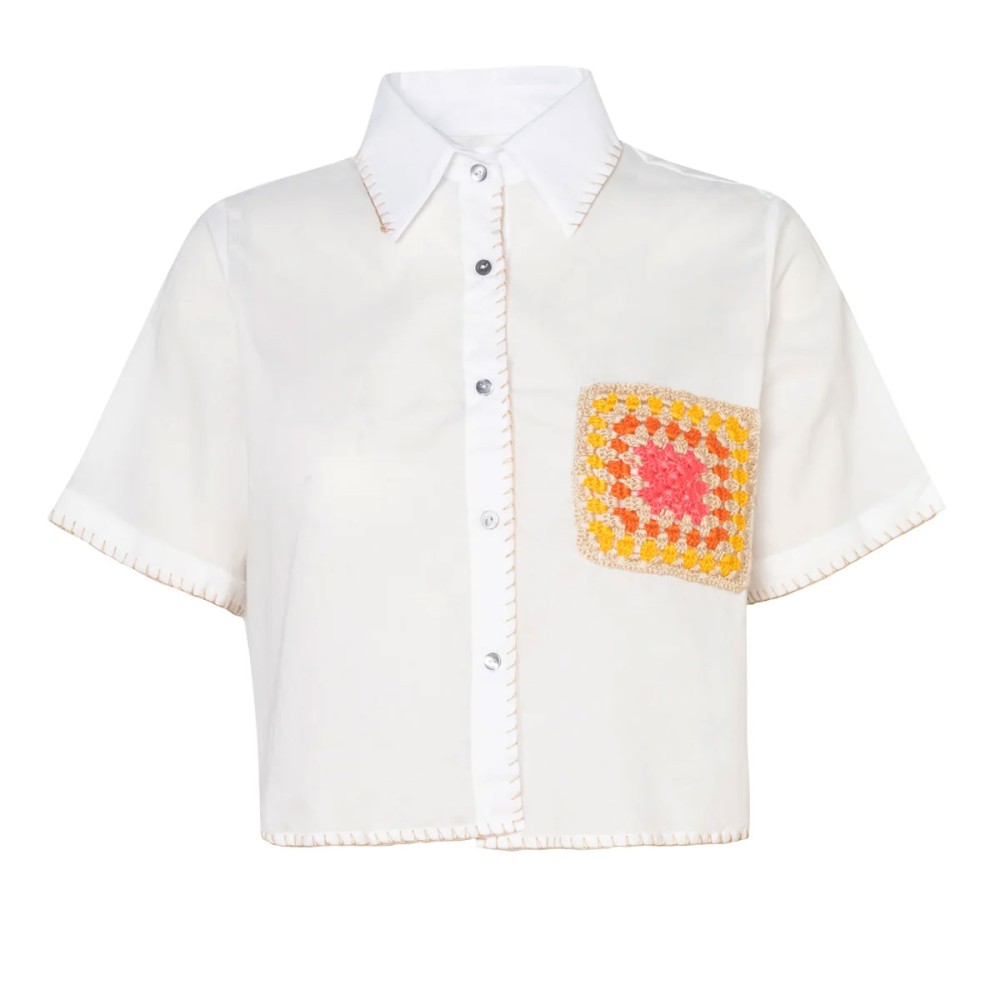 Amalia Camisa Ivory